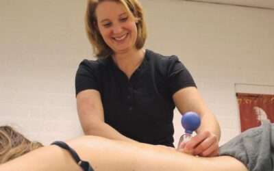 Cupping massage een manuele massage die kan met of zonder acupunctuur
