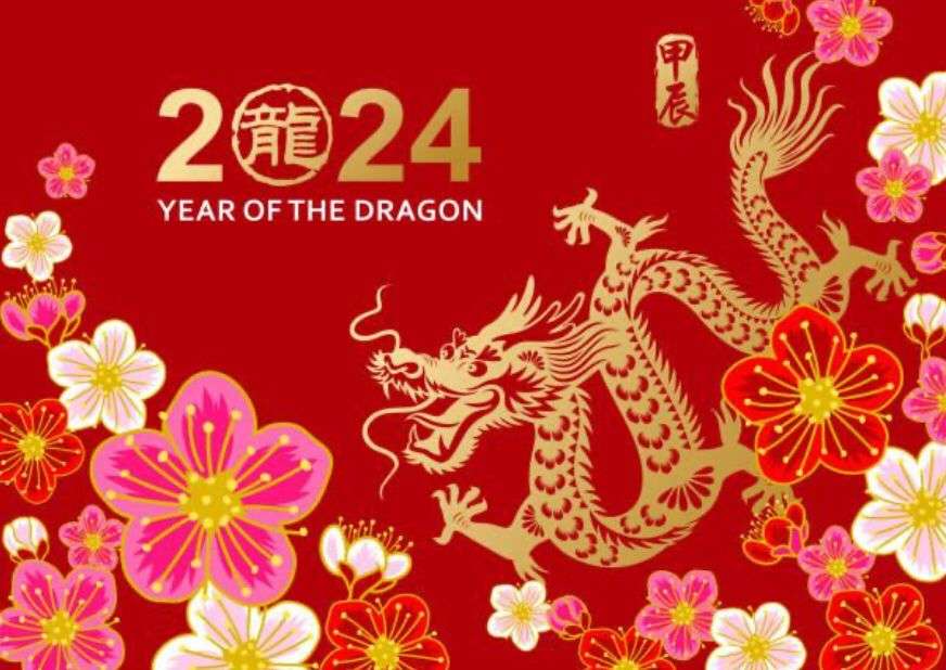 Met het Jaar van de Draak start in de Lente voor de Chinezen het Chinese Nieuwjaar